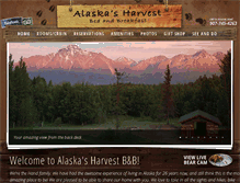 Tablet Screenshot of alaskasharvest.com